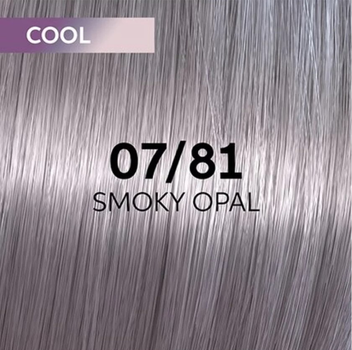 Глазур для фарбування волосся Wella Shinefinity Zero Lift Glaze 07 - 81 Smoky Opal / Medium Blonde Pearl Ash 60 мл (4064666057620)
