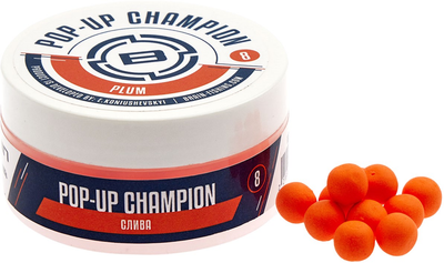 Бойли Brain Champion Pop-Up Plum (слива) 08 мм 34 г (18582145)