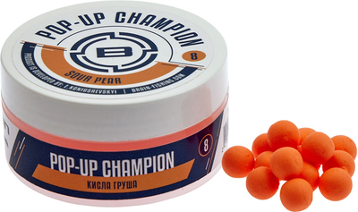 Бойли Brain Champion Pop-Up Sour Pear (груша) 08 мм 34 г (18582143)