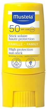 Sztyft przeciwsłoneczny Mustela High Protection Sun SPF 50 9 ml (3504105037772)