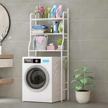 Половая универсальная стойка-органайзер на стиральную машину UKC Toilet Rack для домашнего использования