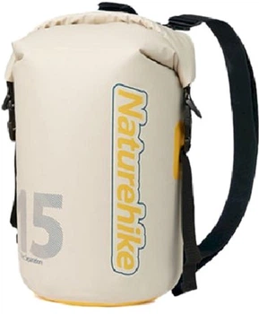 Водонепроникний чохол Naturehike CNK2300BS017 15 л Білий (6976023925351)