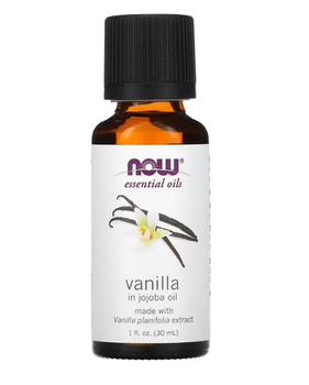 Эфирное масло ванили и жожоба Now Foods (Essential Oils Vanilla Jojoba Oil) 30 мл