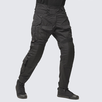 Тактичні штани UATAC Gen 5.4 Black з наколінниками M