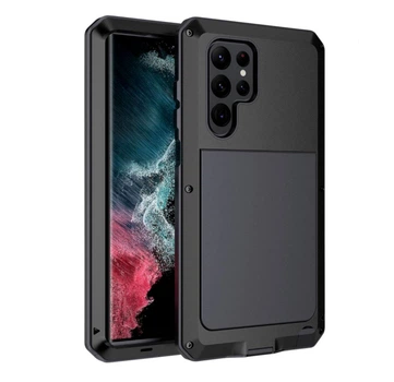 Противоударный чехол Primo Doom Armor для смартфона Samsung Galaxy S23 Ultra (SM-S918) - Black