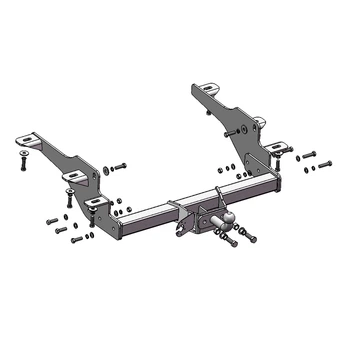 Фаркоп 2035-35-2 сталь 45 Opel Movano B 2013-2021 Autoprostavka