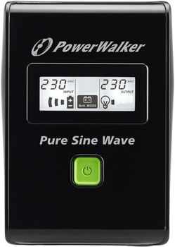 UPS PowerWalker VI 800 SW/IEC 800VA (480W) Black (10120062)