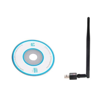 Wifi адаптер з антеною 1200 Mb, Чорний