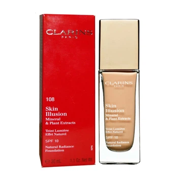 Тональный крем Clarins Skin Illusion Natural Radiance Foundation оттенок 108 (30ml) SPF 10