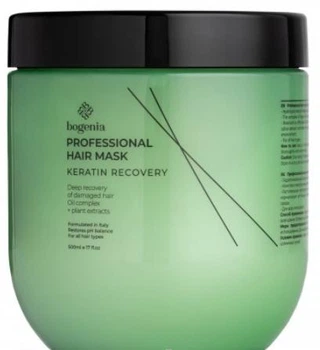 Маска для волосся з кератином Bogenia keratin Recovery 500 мл