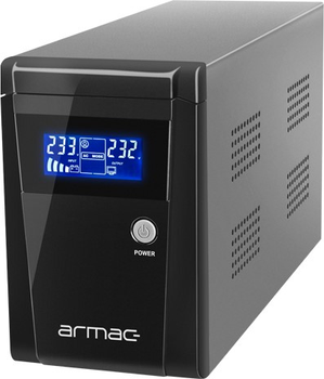 ИБП Armac Office 1000E 1000VA (650W) Black (O/1000E/LCD)