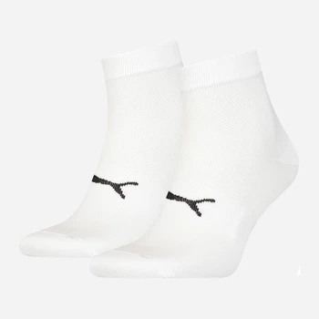 Набір жіночих шкарпеток коротких Puma Sport Light Quarter 9354770 35-38 2 пари White (8720245243155)