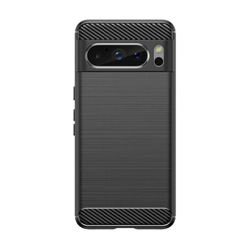Чохол Lenuo Carbon Fiber для Google Pixel 8 Pro Black