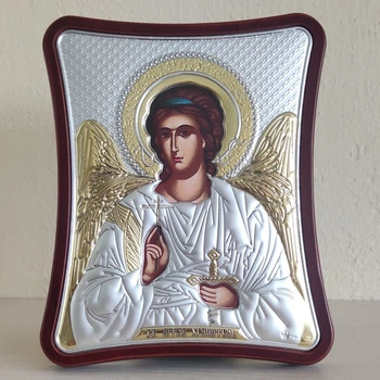 Греческая икона Prince Silvero Ангел Хранитель MA/E1426/2X 15x12.5 см