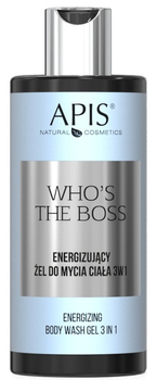 Гель для душу Apis Who's the Boss 3 в 1 енергетичний 300 мл (5901810006242)