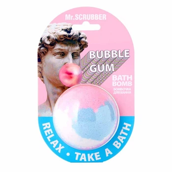 Бомбочка для ванни Bubble Gum Mr.SCRUBBER 200 г (4820200332253)