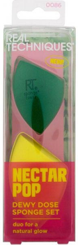 Спонж для макіяжу Real Techniques Nectar Pop Dewy Dose Sponge Lote 2 шт (79625439229)