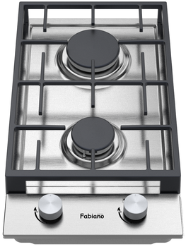 Варильна поверхня газова Fabiano FHG 832 VGH Inox 8112.406.1475