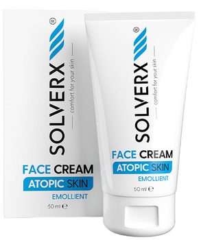Krem do twarzy Solverx Atopic Skin skóra atopowa 50 ml (5907479380129)