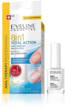 Кондиціонер для нігтів Eveline Nail Therapy 8 в 1 12 мл (5901761971903)