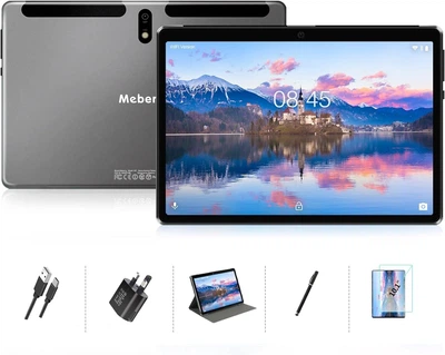 Планшет 10.1" Meberry M7 4/64Gb 8 ядер Android 10 8000 mAh Wi-Fi Grey + Чехол