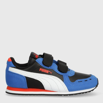 Дитячі кросівки для хлопчика Puma Cabana Racer SL 20 V PS 38373007 32 (13) Чорний/Синій (4065452827892)