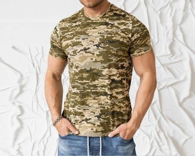 Мужская футболка тактическая пиксель XL