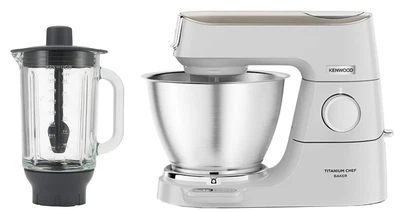 Кухонна машина KENWOOD KVC65.001WH + Насадка-блендер KENWOOD KAH359GL TBL (комплект)
