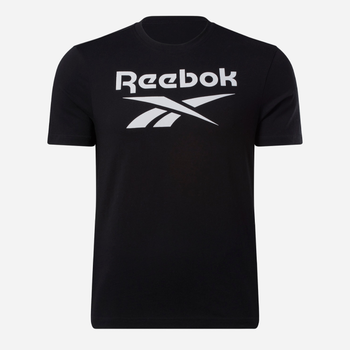 Koszulka męska bawełniana Reebok Identity Big 100070405 L Czarna (4066763439071)