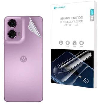 Захисна плівка на задню панель RockSpace Explosion-Proof SuperClear для Motorola Moto G24 / G24 Power / G04 / G04s