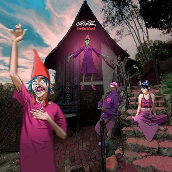 Виниловая пластинка Gorillaz Cracker Island Lp Black vinyl