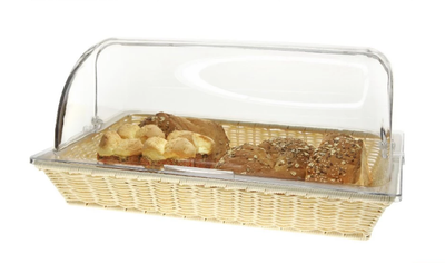 Корзинка с открывающейся крышкой колпаком 550*330*260 мм