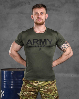 Тактическая потоотводящая футболка Odin Army Ukraine 2XL