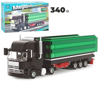 Детский конструктор Фура с прицепом Limo toy kb 6002 340 деталей