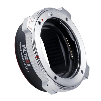 Адаптер автофокусный Viltrox EF-L PRO для объектива EF, EF-S на байонет Panasonic-L L-mount Leica L, Sigma L
