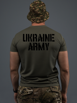 Футболка CoolMax UKRAINE ARMY олива XXL
