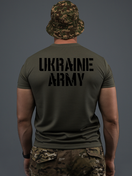 Футболка CoolMax UKRAINE ARMY олива XXXL