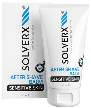 Бальзам після гоління Solverx Sensitive Skin для чоловіків 50 мл (5907479380204)