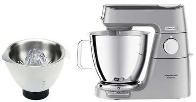Кухонна машина KENWOOD KVL85.004SI + Насадка цитрус-прес KENWOOD AT312 (комплект)