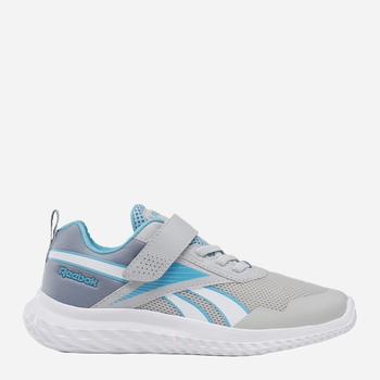 Buty sportowe dziecięce dla dziewczynki na rzepy Reebok Rush Runner 5 100074570 32 Szare (1200143116715)