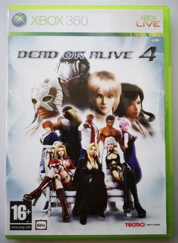 Dead or Alive 4, английская версия - диск для Xbox 360, Б/У