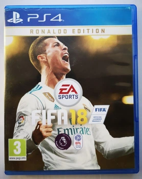 FIFA 18 Ronaldo Edition, Б/В, російська версія - диск для PlayStation 4