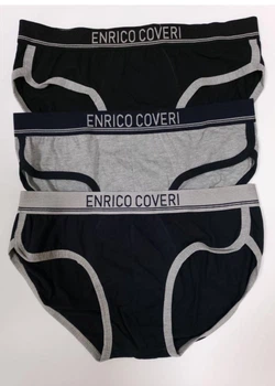 Мужские трусы слипы EnricoCoveri ES1715 2XL 3 шт Разноцветный
