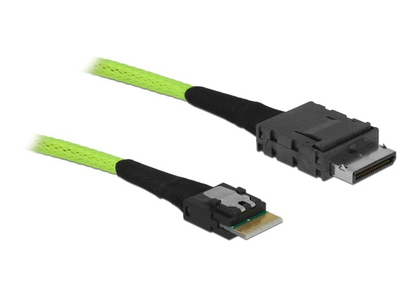 Kabel Delock OCuLink PCIe SFF - SFF 4i 0.5 m Black (4043619858019)