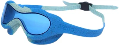 Очки-маска для плавания Arena SPIDER KIDS MASK (004287-903) Дети OSFM Бирюзово-голубые (3468336926321)