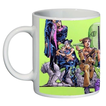 Чашка Неймовірні пригоди Джоджо JoJo Bizarre Adventure (кухоль supercup Jojo 0012)