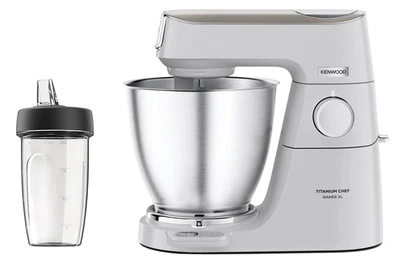 Кухонна машина Kenwood Titanium Chef Baker KVL65.001WH + Насадка-блендер KENWOOD KAH740PL (комплект)