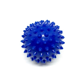 Масажний м'яч для стоп та тіла МФР шипований Spiky Ball 6 см Синій 03072029