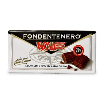 Шоколад черный NOVI extra amaro 72% cacao 100г