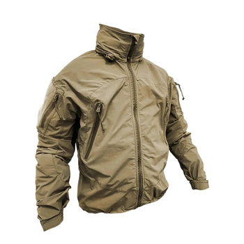 Тактична куртка GRAD PCU level 5 neoflex койот M-Long